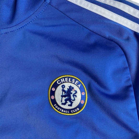Chelsea FC 2011/2012 Adidas Training Track Top Jacket Full Zip Size Mens L - Picture 6 of 12